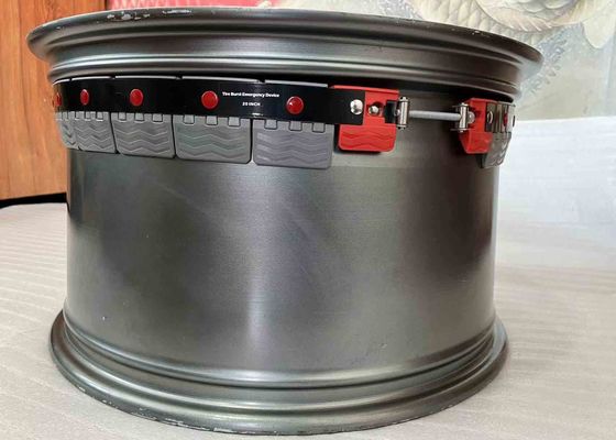 Sistema di sicurezza per la guida di autocarri con materiale ad alto contenuto di polimeri