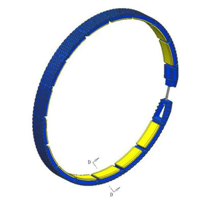 16inch - la protezione a 24 pollici della gomma piana lega 365/85R20 opera il sistema della gomma a terra