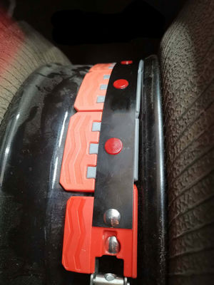 I sistemi della gomma di iso 9001 Runflat del CE gommano le bande della sicurezza per i camion commerciali