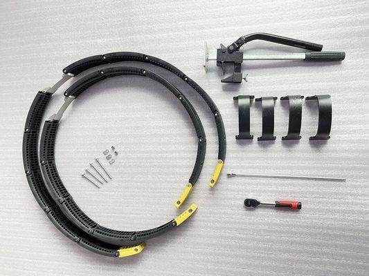 Il veicolo industriale del sistema della gomma a terra di funzionamento della ruota di automobile stanca la protezione della gomma a terra