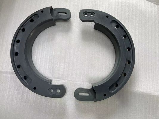 Pneumatici a corsa inseriti in nero/bianco supporto personalizzato 14-22,5 pollici polimerici materiali di grado militare